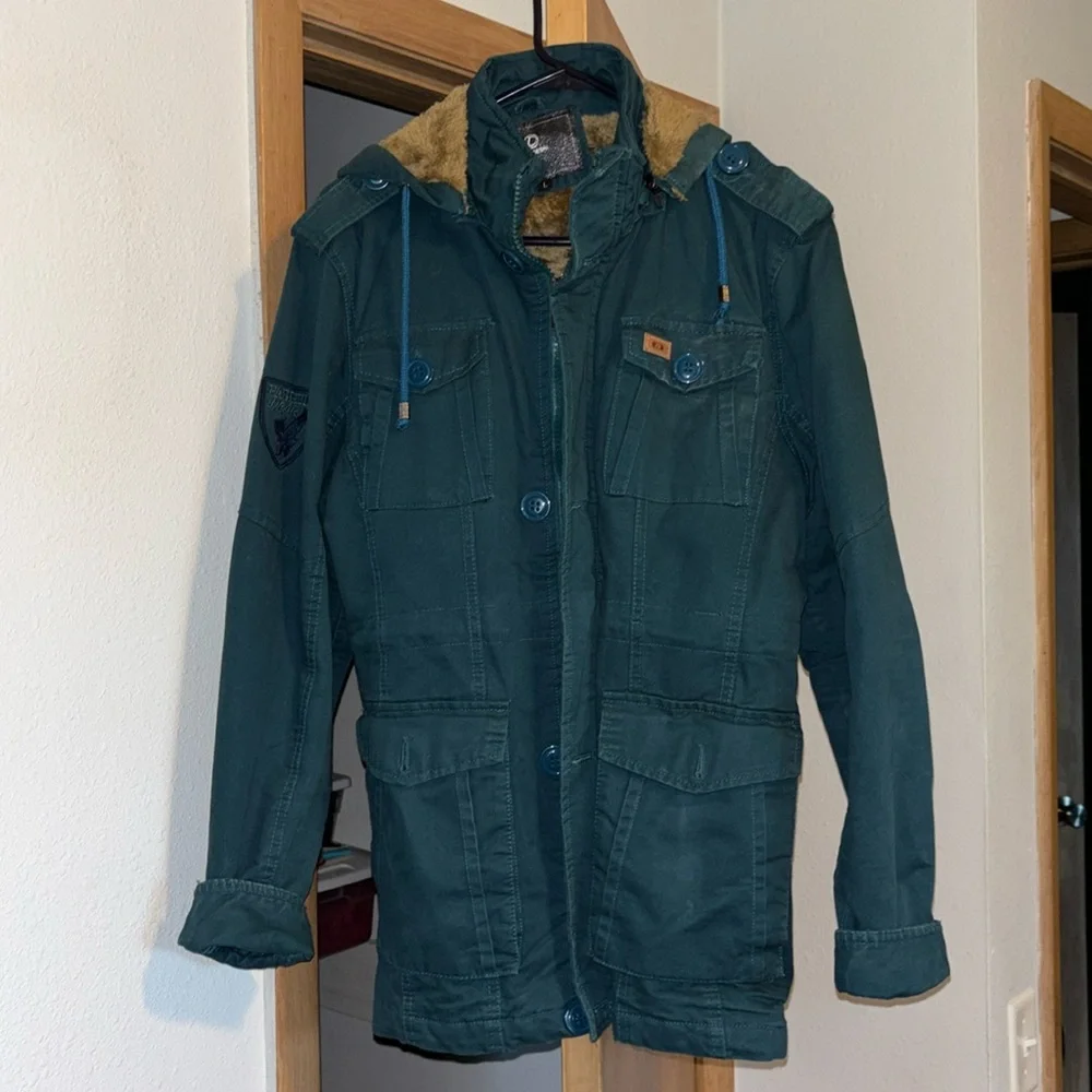 Danjieshi Petite Denim Winter Coat